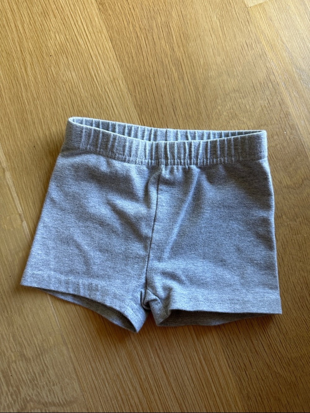 Hanna Andersson Gray Knit basic Shorts - Cozy Stretch Waist